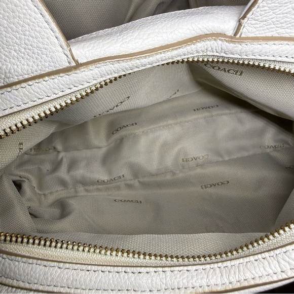 Coach Edie Chalk Mini Studs Shoulder Bag - Picture 7 of 10